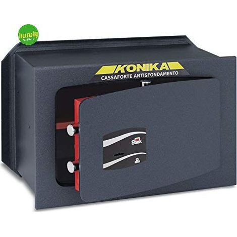 Cassaforte a muro con chiave Stark serie 1205 spessore porta 10 mm