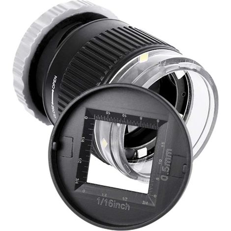 Loupe - 30x - 3 LED + 3 UV - Pour Vérification Billets De Banque - Poche - 1 Pièce (1/5)