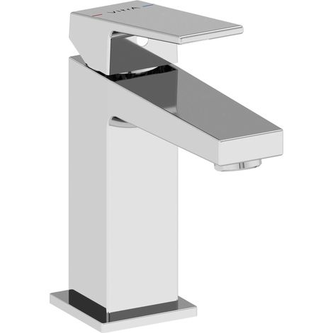 Vitra Minimax Square Basin Mixer Tap - Chrome (1/2)