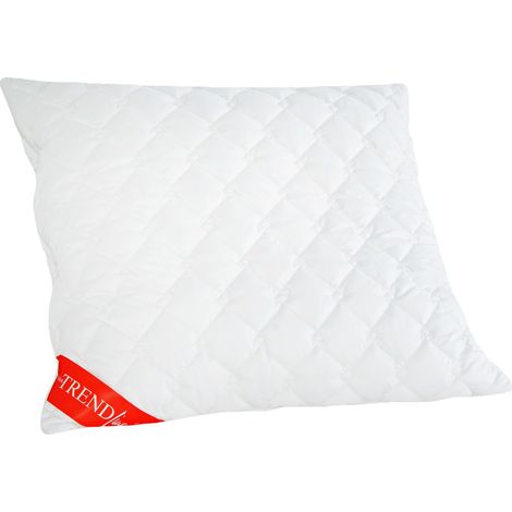KoBadenia Trendline Kopfkissen Micro weiß, 80 x 80 cm