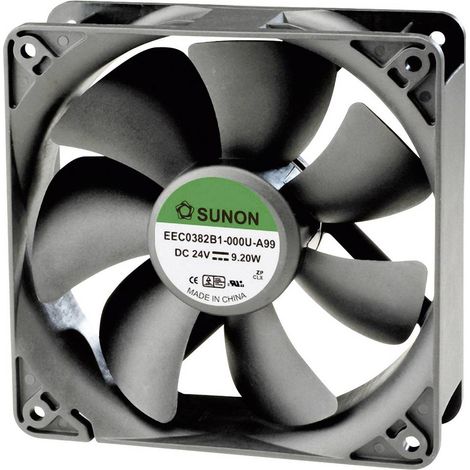 Sunon EEC0381B1-000U-A99 Ventola assiale 12 V/DC 234.46 m³/h (L x L x A) 120 x 120 x 38 mm (1/3)