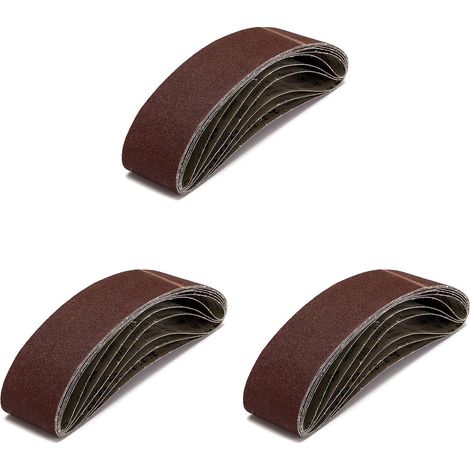 18 Paquets de 4 Po x 36 Po (100 x 915 mm), Courroies de Ponceuse à Grain 40 pour Le Travail Des Métaux (1/5)