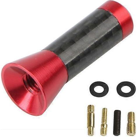 Antenne radio de toit courte en fibre de carbone pour voitures Ford, Mazda, Opel Astra et Toyota : décoration extérieure et style