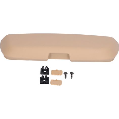 Ortviai Boîte de rangement pour lunettes de soleil et de vue pour Porsche Cayenne/Panamera (2017-2020), beige, 225 x 75 x 40 mm (1/5)