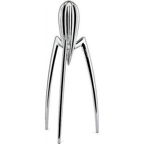 Presse-agrumes en aluminium moulé brillant, 13x10x30cm, pieds en acier, extracteur de jus d'agrumes robuste pour cuisine (1/5)