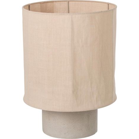 Lampe à Poser en Ciment "Havel" 41cm Beige (1/5)