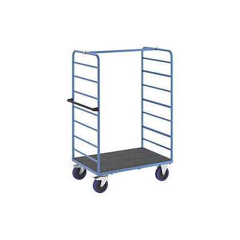 eurokraft pro  Carrello a ripiani  con 2 sponde  lungh x largh