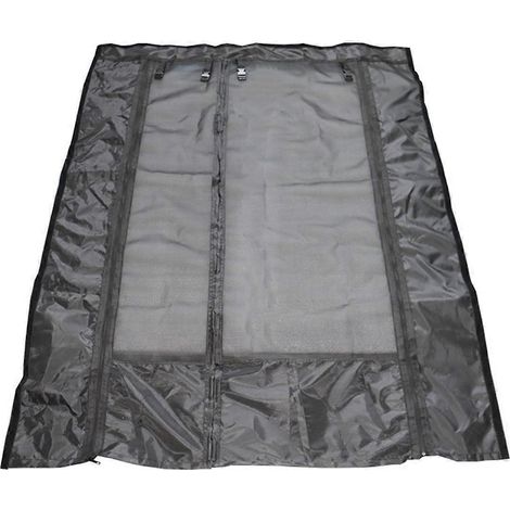 Universelles Moskitonetz 133 x 180 cm für Lieferwagen, Wohnmobile und Wohnwagen (schwarz) (1/5)