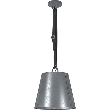 Lampe à suspension Chertsey Gris zinc - 43405 (1/3)