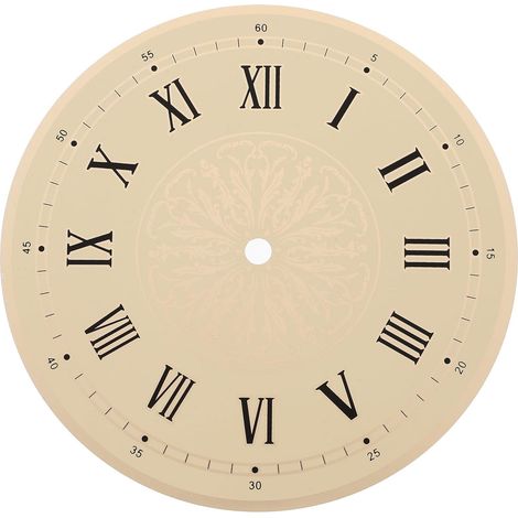 Remplacement du Cadran pour Horloge Murale 6,8 Pouces en Fer Rond Solide Résistant à L'usage pour Décoration Chambre et Salon (1/5)