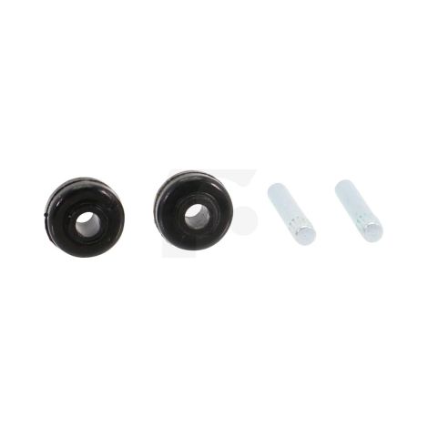 SEB – Lot de 2 roulettes avant pour aspirateur X-FORCE FLEX – Accessoire compatible Rowenta – Couleur noir – Largeur standard