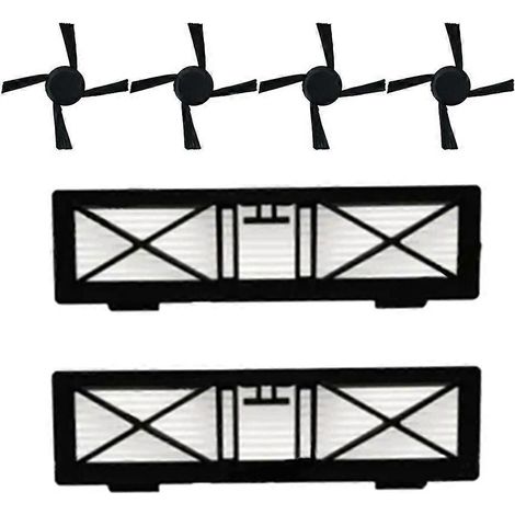 Filtre pour aspirateur brosse pour aspirateur Filtre de brosse pour aspirateur filtre de D Series D3 D4 D5 D6 D7 D9 D10 D70E D75 D80 D85 Robot Aspirateur Spare Side Brosse Filtre (1/5)