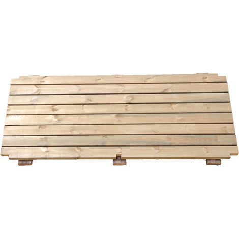 Zest Wooden Base For Wide Sleeper Raised Planter Flower Bed / Aquatic Planter (1/2)