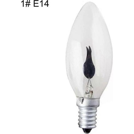 Ampoule décorative LED Renikh 3W 220V E14/E27 à effet flamme vacillante (1 E14) (1/5)