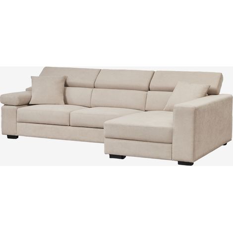 Divano chaise longue destro a 3 posti con poggiatesta regolabile e sedute scorrevoli Aramis SKLUM            