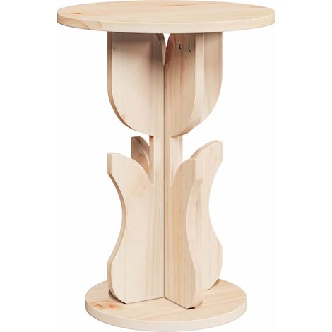 Maison Exclusive - Mesa de Café Natural 39,5 x 39,5 x 53,5 cm (1/5)