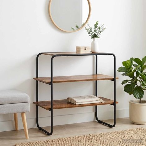 Mesa Consola Madera envejecida 100 x 41 x 75 cm