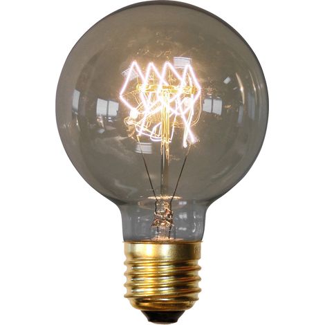Ampoule Edison Vintage - Globe Transparent
