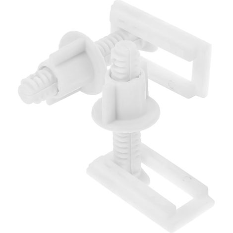 2 pièces Kit Fixation Siège Toilette Vis, Caoutchouc (1/5)