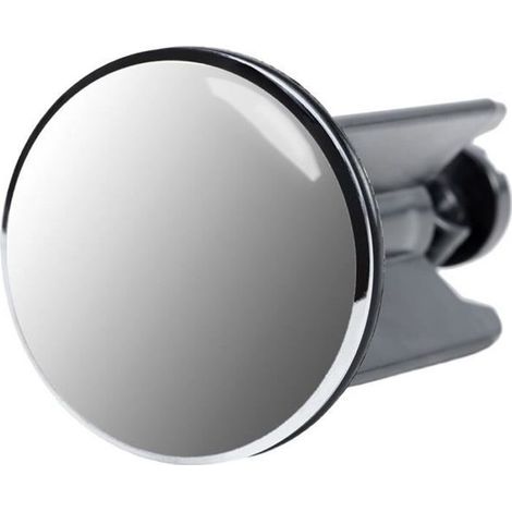 Bonde de lavabo - Classique - 4,0 cm - Réglable 6,5-8,5 cm - Laiton chromé - Haute qualité (1/3)