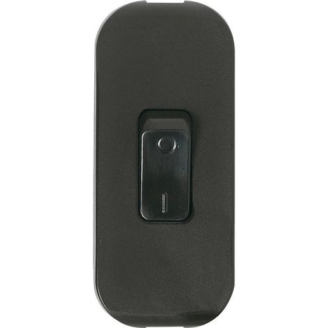 Legrand – Interrupteur à bascule bipolaire noir 2A – Installation encastrée – Sécurité renforcée pour éclairage – Compatible avec luminaires standards (1/4)