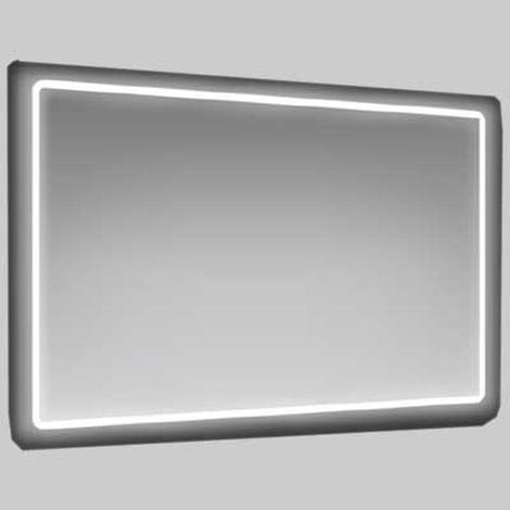 SPECCHIO A FILO RETRO ILLUMINATO - Cm 60 x 80