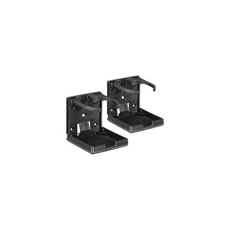 Lot de 2 Porte-gobelets Pliables pour Voiture, Accessoires de Bateau, pour Camping-Car, Yacht, Van, Camion, Maison - Convient à la Plupart des Tailles 60-100 mm-Crezuo