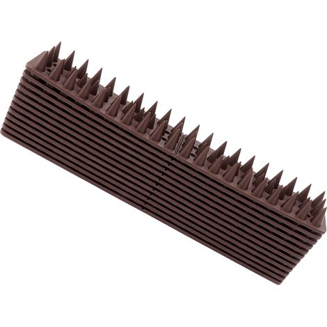 Pics anti-oiseaux (lot de 12), en plastique, faciles à installer, pour petits oiseaux, ratons laveurs et corbeaux. (1/5)