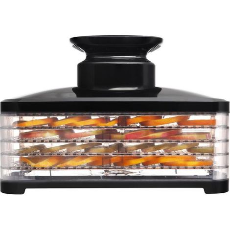 Deshidratador de alimentos ELDOM SG520 de 400 W, color negro. (1/5)