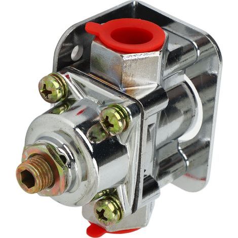 Regulador de presión de combustible de 4,5 a 9 psi para carburador Holley, aleación de zinc, puerto NPT de 3/8, modelo 12-803 (1/5)