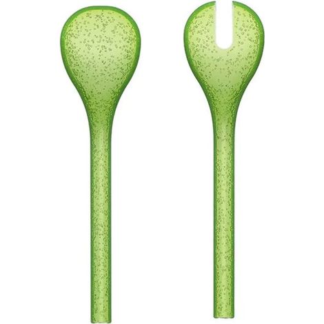 Zani Serafino Posate da Insalata Salad Server Me Synth Metacrilato Lime (1/2)