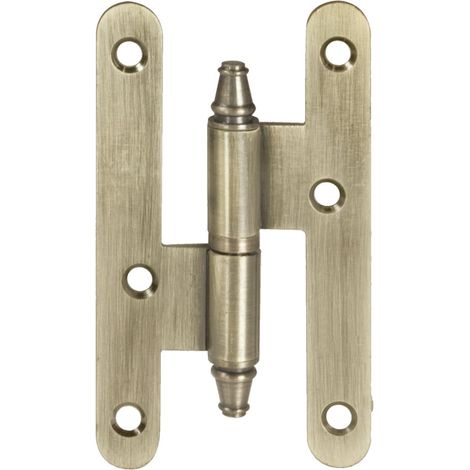 Charnière 100Mm R.Br Bronze Rustique F.Haute Droite (1/3)