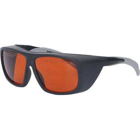 Lunettes de protection laser en plastique pour projets fibre optique, longueurs d'onde 180-540nm et 750-1100nm, sécurité oculaire (1/5)