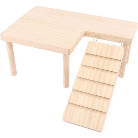 Plateforme pour hamster, plancher pour hamster, plateforme de jeu pour hamster, plateforme de jeu pour cage à hamster, convient aux lapins et aux cochons d'Inde (1/5)