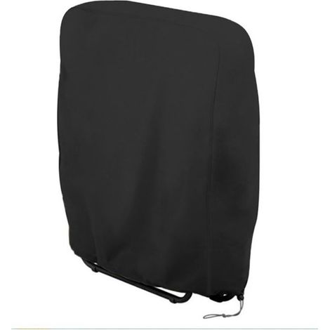 Housse De Protection Chaise Jardin - Pliante BâChe Oxford Pour Suspendue Fauteuil Relax Pliable, Coupe Vent, AntipoussièRe, Avec Sac Rangement, Beige Et Marron, 1 PièCes(Noir)