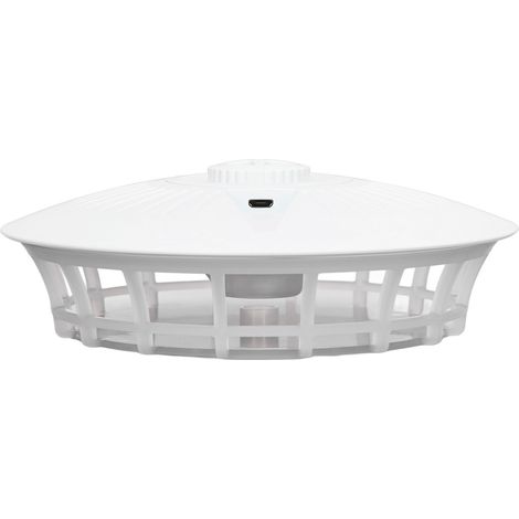 Piège à puces en forme de dôme, USB, non toxique, sûr et inodore, naturel, avec disques collants pour une utilisation intérieure, extérieure et en camping (5 V CC).