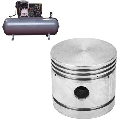 Piston 90, bielle de compresseur d'air à quatre segments, segment de piston, segment huilé, pièces de pompe à air, pièces de compresseur d'air, piston (1/5)