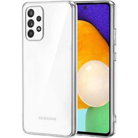 Schutzhülle für Samsung Galaxy A52s 5G A52 5G, transparent, Silikon Gel TPU, stoßfest