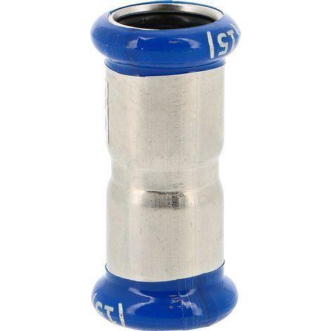 Manchon égal acier à sertir SERTIsteel Inox - Empreinte M Ø15mm