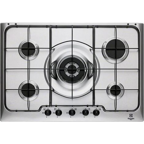 Electrolux PX750UV Kochfeld Edelstahl Integriert Gas 5 Brenner