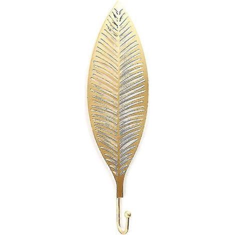 Étagère de rangement pour salle de bain, support de cuisine, décoration murale en forme de feuille (1/2)