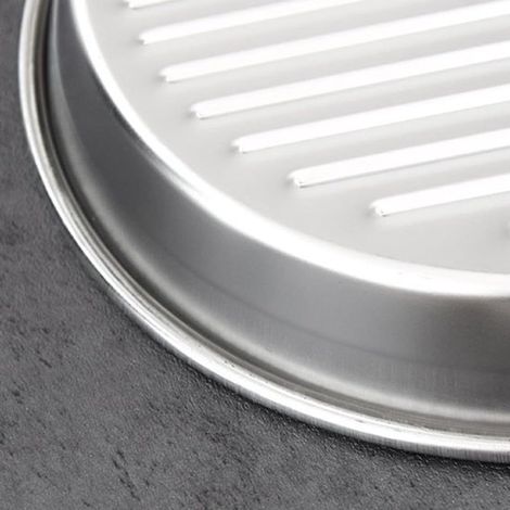 Sartén de hierro fundido para barbacoa al aire libre, 17,5 x 15,3 cm, ideal para barbacoa coreana, parrilladas, acampadas y picnics. (1/4)