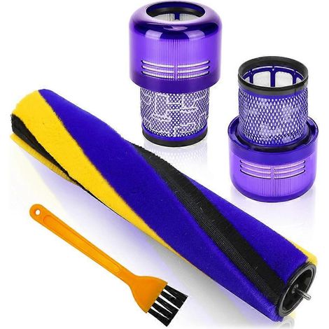 Rotierende Bürste und Filter für Staubsauger V15 Detect/V15 Detect Plus, Ersatzteile 970013-02 und 971634-01