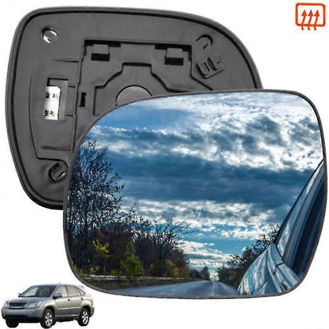 Rétroviseurs extérieurs chauffants (côtés gauche et droit) pour Lexus RX300, RX350 et RX400h (2004-2009) (1/4)