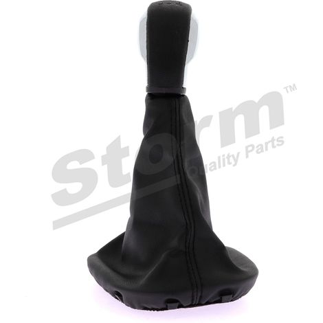 Pommeau chromé avec soufflet compatible Citroën C4 II 5 portes (1/4)