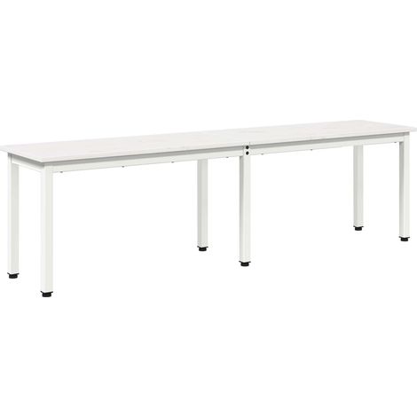 Bench White 160 x 35 x 45 cm Solid Pine Wood vidaXL