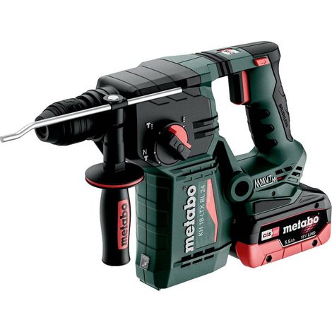 Metabo - 18V AKU martello combinato, 2x batterie 5,5 Ah LiHD, caricabatterie 601713660