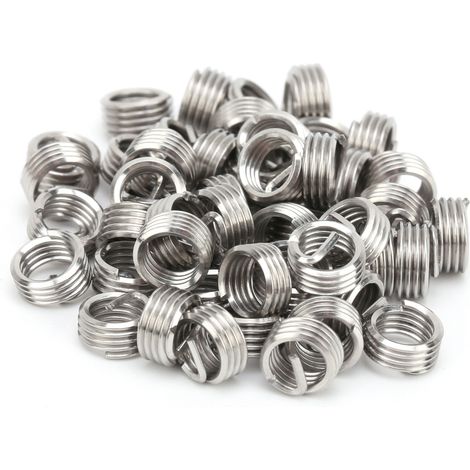 50Pcs inserts filetés mâle femelle écrous réducteurs réparation outil acier fil rapide 10-321D (1/5)