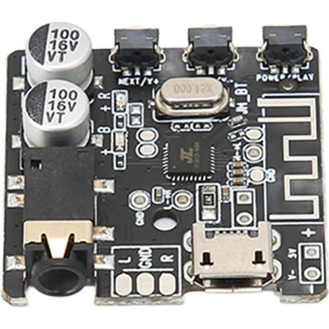 Carte Amplificateur Audio Bluetooth 5.0 Stéréo pour Lecteur MP3 et Smartphone (1/5)