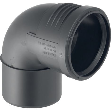 Geberit Silent-PP Codo, DN 125, dø 125 mm, 390.624.14.1